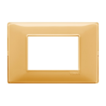 PLACCA 3 MODULI REFLEX AMBRA - VIW 14653.43