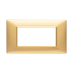 PLACCA 4 MODULI ORO OPACO - VIW 14654.25