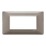 PLACCA 4 MODULI REFLEX CENERE - VIW 14654.40