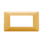 PLACCA 4 MODULI REFLEX AMBRA - VIW 14654.43