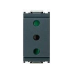 PRESA 2P+T 16A P17 GRIGIO - VIW 16202