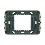 SUPPORTO 2 MODULI RIGATO PER SCATOLE 3M GRIGIO - VIW 16722