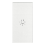 TASTO 1 MODULO SIMBOLO LUCE ASSIALE BIANCO - VIW 19131.L.B