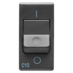 INTERRUTTORE AUTOMATICO MAGNETOTERMICO 1P+N C10 3KA230V SY/BK - GEW GW21435