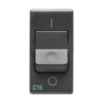 INTERRUTTORE AUTOMATICO MAGNETOTERMICO 1P+N C16 3KA230V SY/BK - GEW GW21436