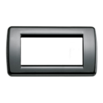 PLACCA RONDO 4M NERO - VIW 16754.11