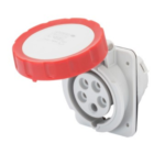 PRESA FISSA DA INCASSO A 10 HP 3P+N+T 32A 400V 6H - GEW GW62243