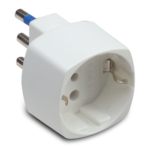 ADATT.SCHUKO 16A+T BIANCO C.SICUREZZA - MAS 05821