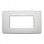 MIX PLACCA 4 POSTI BIANCO ASPEN - MAS 21MX104
