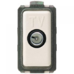 presa TV coassiale di tipo passante con connettore maschio - BTICINO LEGRAND 5173P