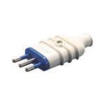 SPINA DIRITTA 2P+T 10A 250V BIANCO - GEW GW28003