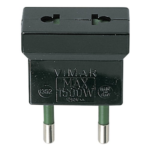 ADATTATORE S10 - USA+EU NERO - VIW 01352