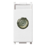PRESA COASSIALE TIPO F FEMMINA BIANCO - VIW 14318