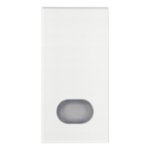 TASTO 1M CON DIFFUSORE BIANCO - VIW 19026.B