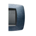 MODO PLACCA 4 POSTI SATINATO BLU - MAS 39TC524