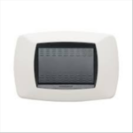 MODO PLACCA 3 POSTI BIANCO GHIACCIO SOFT - MAS 39TC763