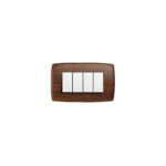 VELA TONDA- PLACCA TEAK LEGNI TECNICI 4 MODULI - LEG 685622