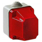 SPIA DI SEGNALAZIONE LUMINOSA IP55 ROSSA - ELETTROCANALI SERIE CIVILI EC320R