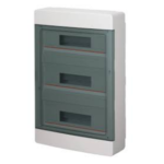 CENTRALINO PARETE IP40 PORTELLA TRASPARENTE 54 MODULI B - ELETTROCANALI SERIE CIVILI EC60054B
