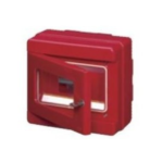 CENTRALINO EMERGENZA IP56 ROSSO 8 MODULI - ELETTROCANALI SERIE CIVILI EC64008