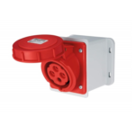 PRESA BASE DIRITTA IP67 380V 3P+T 16A - ELETTROCANALI SERIE CIVILI EC690531D