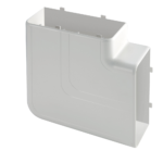 ANGOLO PIANO PER CANALE CONDIZIONAMENTO .DIM. 90X65 - ELETTROCANALI SERIE CIVILI EC9309065