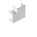 ANGOLO PIANO PER MINICANALE DIM.25X17 BIANCO - ELETTROCANALI SERIE CIVILI ECAP2517B