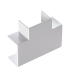 GIUNZIONE A T MINICANALE DIM.40X17 BIANCO - ELETTROCANALI SERIE CIVILI ECT4017B