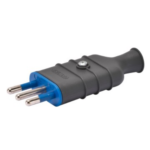 SPINA DIRITTA 2P+T 10A 250V GRIGIO - GEW GW28004