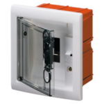 CENTRALINO DA INCASSO CON PORTA TRASP. FUME' 4M IP40 - GEW GW40602