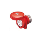 PRESA A INCASSO 10° HP IP67 3P+T 63A 500V 7H - GEW GW63255
