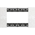 L.NOW - PLACCA 4P PIXEL - BTICINO LEGRAND KA4804MW