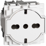 L.NOW - PRESA FLAT 16 A STD GER-ITA BIANCA - BTICINO LEGRAND KW4140A16F