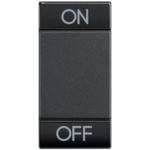 LIVING - COPRITASTO ON OFF 1 MODULO - BTICINO LEGRAND L4911AGN