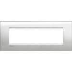 LL - PLACCA 7P ARGENTO LUNARE - BTICINO LEGRAND LNA4807GL