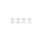 KIT LENTINE ILLUMINABILI BIANCO A' 1 M BIANCO - BTICINO LEGRAND N4915KIT