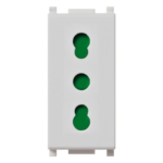 PRESA 2P+T 16A P17/11 SILVER - VIW 14203.SL