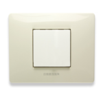 MIX PLACCA 2 POSTI BIANCO SAFARI - MAS 21MX282