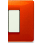 MIX PLACCA 4 POSTI ARANCIO TIBET - MAS 21MX334