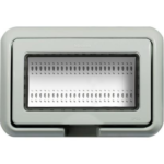 IDROBOX LUNA - COPERCHIO IP55 4P GRIGIO RAL - BTICINO LEGRAND 24604
