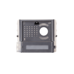 MODULO 2 PULSANTI PER UNITA' AUDIO/VIDEO SERIE IKALL METAL - COMELIT 33412M