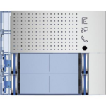 FR PORTER 4PULSANTI DOPPIA FILA ALLMETAL - BTICINO LEGRAND 351181