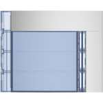 FRONTALE 3 PULSANTI ALLMETAL - BTICINO LEGRAND 352031