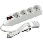 KIT -MULTIPRESA 4ST TED/BIP INT/SALVAF+CAVO BCO - BTICINO LEGRAND 3680DBF
