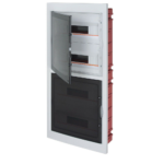 CENTRALINO DA INCASSO BIANCO PORTELLO FUME 72 MOD - ELETTROCANALI SERIE CIVILI EC63072B