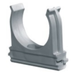 CLIPS FISSATUBO A SCATTO DIM.50 - ELETTROCANALI SERIE CIVILI ECCF50