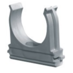 CLIPS FISSATUBO A SCATTO DIM.40 - ELETTROCANALI SERIE CIVILI ECCF40