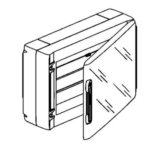 CENTRALINO DA PARETE IP40 18 MODULI - BTICINO LEGRAND F305PT18