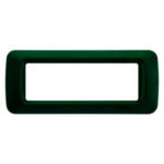 PLACCA TOP SYSTEM - IN TECNOPOLIMERO FINITURA LUCIDA - 6 POSTI - VERDE RACING - SYSTEM - GEW GW22556