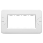 PLACCA COMPACT - AUTOPORTANTE - 4 POSTI - BIANCO NUVOLA - SYSTEM - GEW GW24004